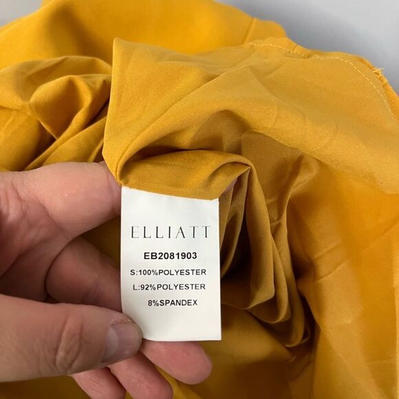 Elliatt Reception Cascade Ruffle Coctail Strapless Dress NWT - Picture 12 of 13